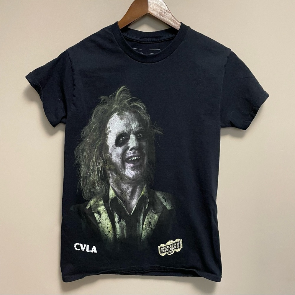 Beetlejuice CVLA Black Graphic T-Shirt Men’s Small